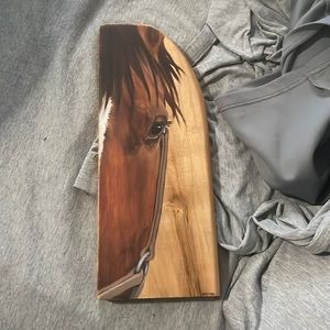 Half of horse head wall decor